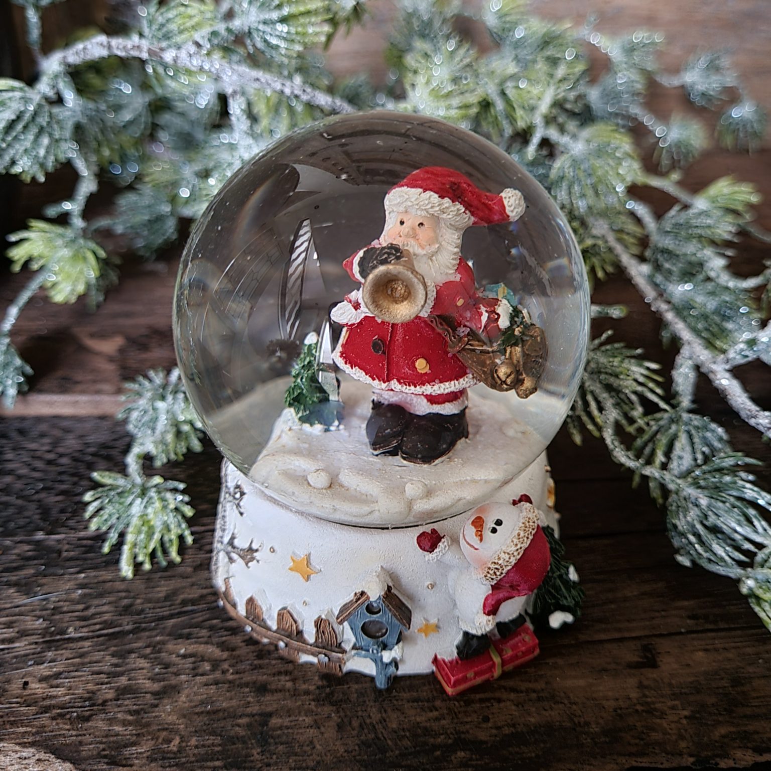 Lenox Noordpool gebonden ijsbeer muzikale sneeuwbol, veelkleurig, 2,2 lbs