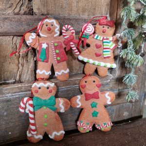 Kerstboom hanger- Gingerbread jongen/ meisje.