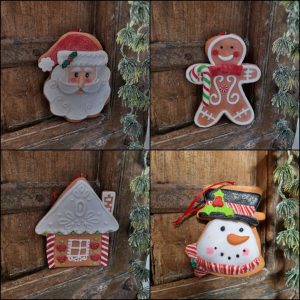 Kerstboom hanger- Gingerbread figuur.