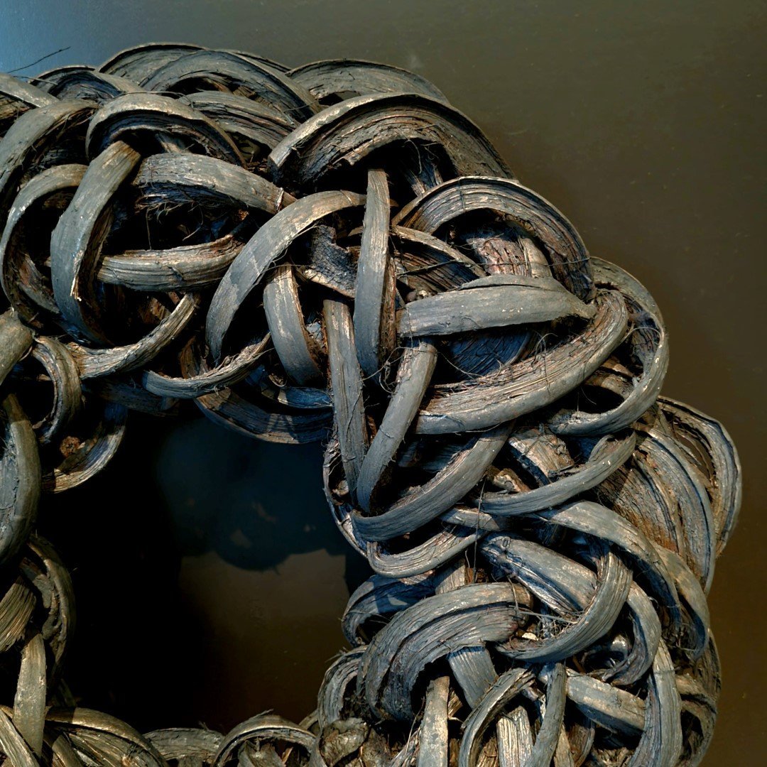 Krans. Coco slice- Black || 40 cm. - Afbeelding 4