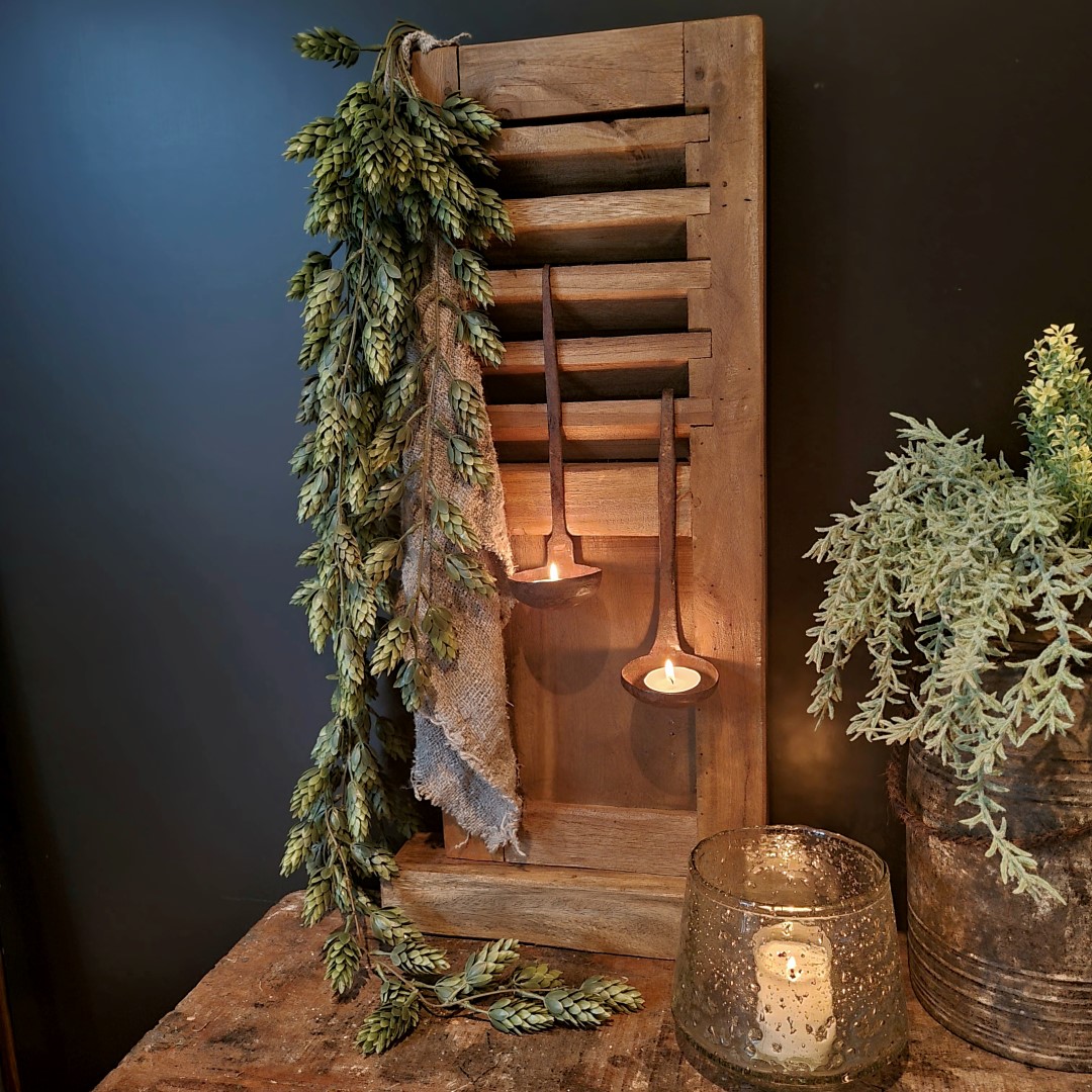 Louvre luik op voet. 65 cm. - Afbeelding 4