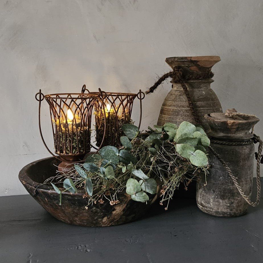 Elegante staander- Roest. - Afbeelding 3