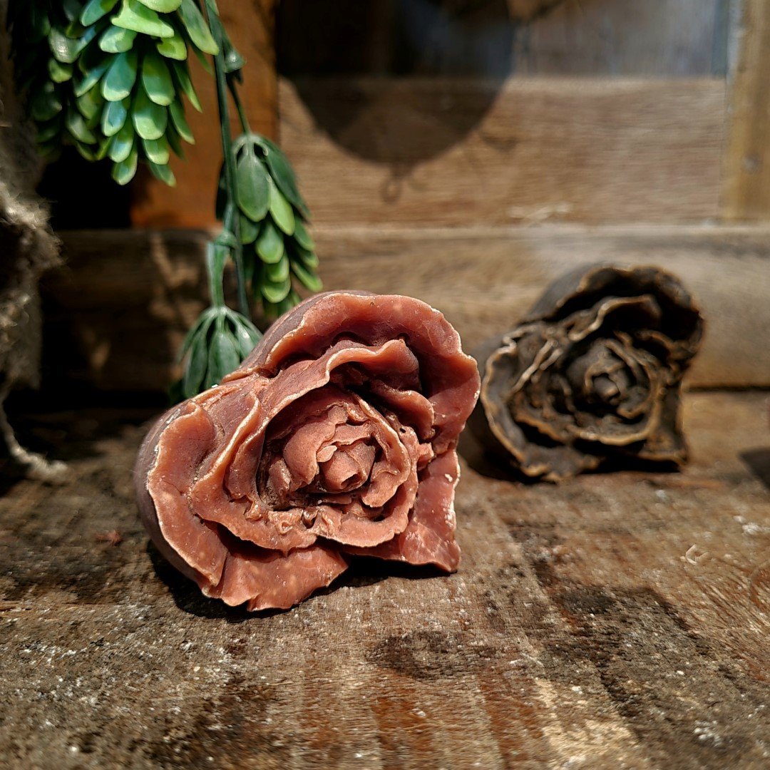 Marokkaanse Geurblokjes- Hart Roos || Amber. - Afbeelding 2