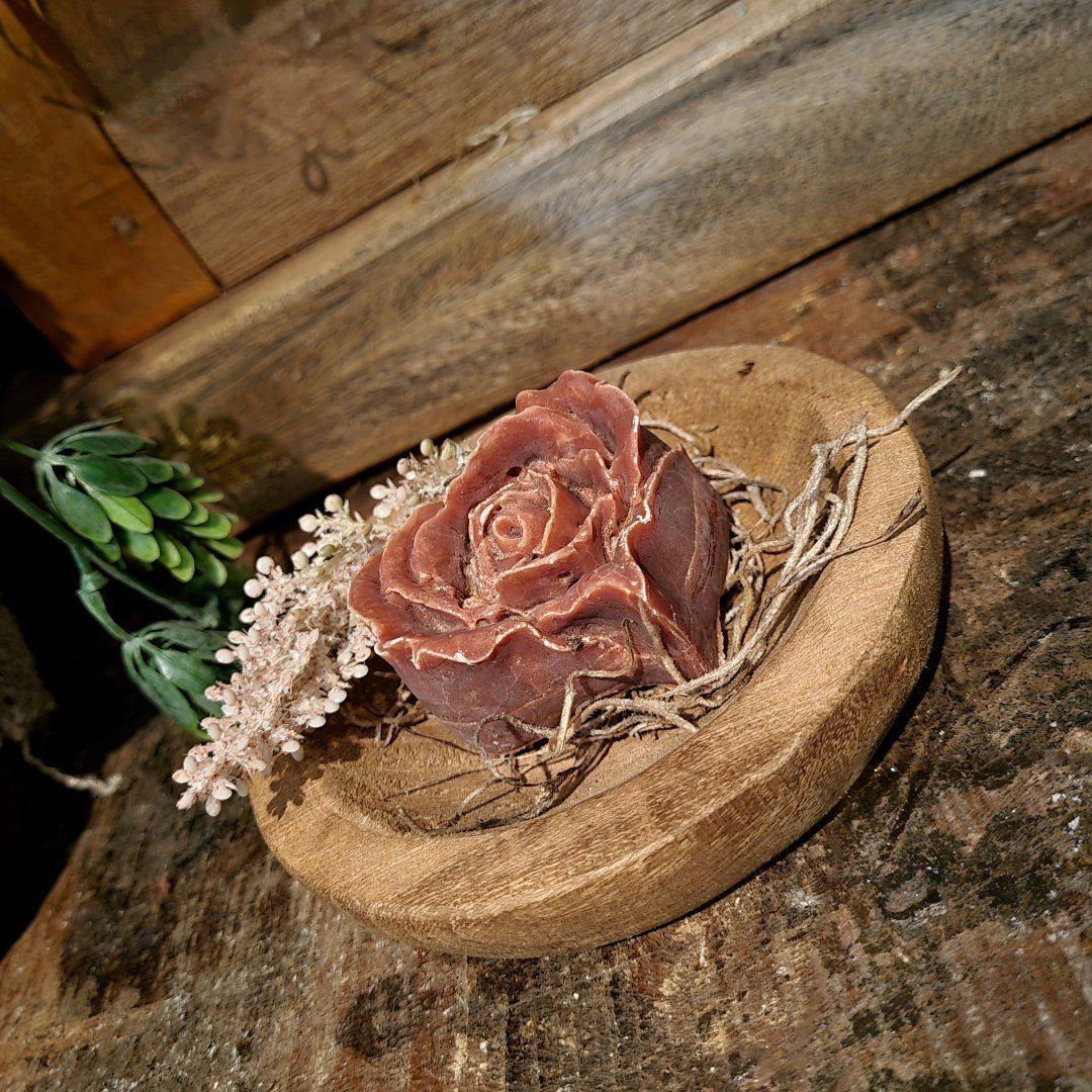 Marokkaanse Geurblokjes- Hart Roos || Amber. - Afbeelding 3