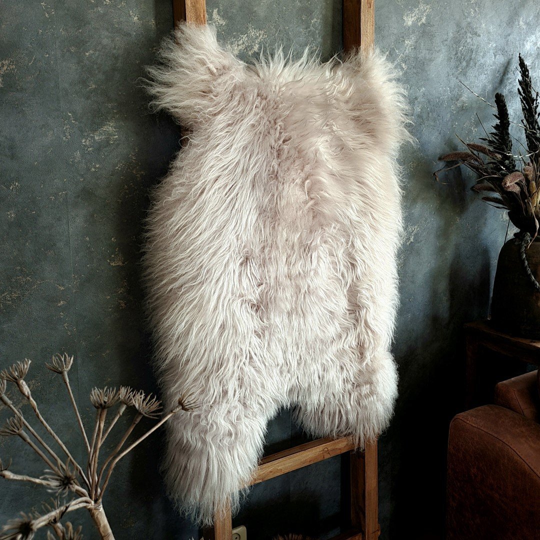 IJslands schapenvacht || Nude. - Afbeelding 2
