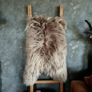 IJslands schapenvacht || Taupe.