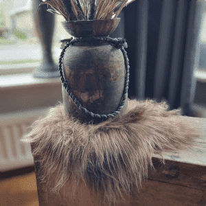 IJslands schapenvacht Chairpad || Chestnut Brown