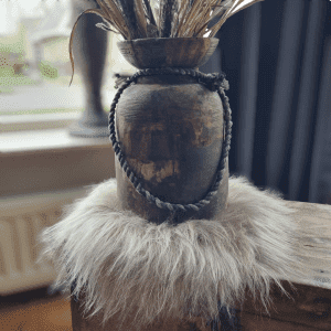 IJslands schapenvacht Chairpad || Taupe.