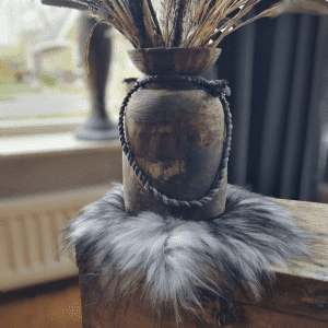 IJslands schapenvacht Chairpad || Silver Grey