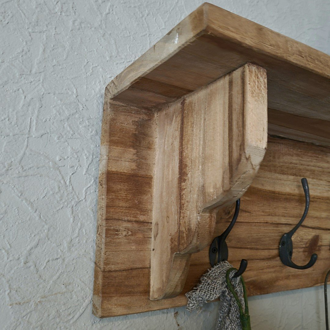 Regaal/ kapstok. - Afbeelding 5