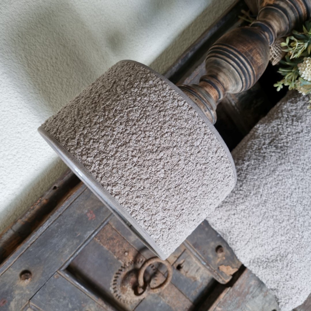 Lampenkap Teddy- Zand || 25 cm. - Afbeelding 3