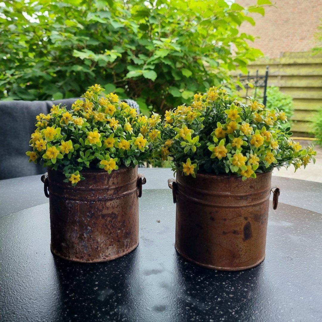 Oud metalen potje met ringen. - Afbeelding 10