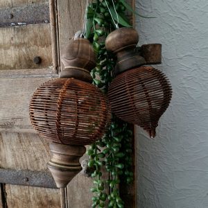 Decoratieve toefhanger. Rusty || Small.