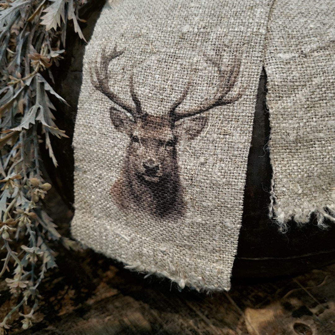 Shabby lint || Hert in kleur. - Afbeelding 3