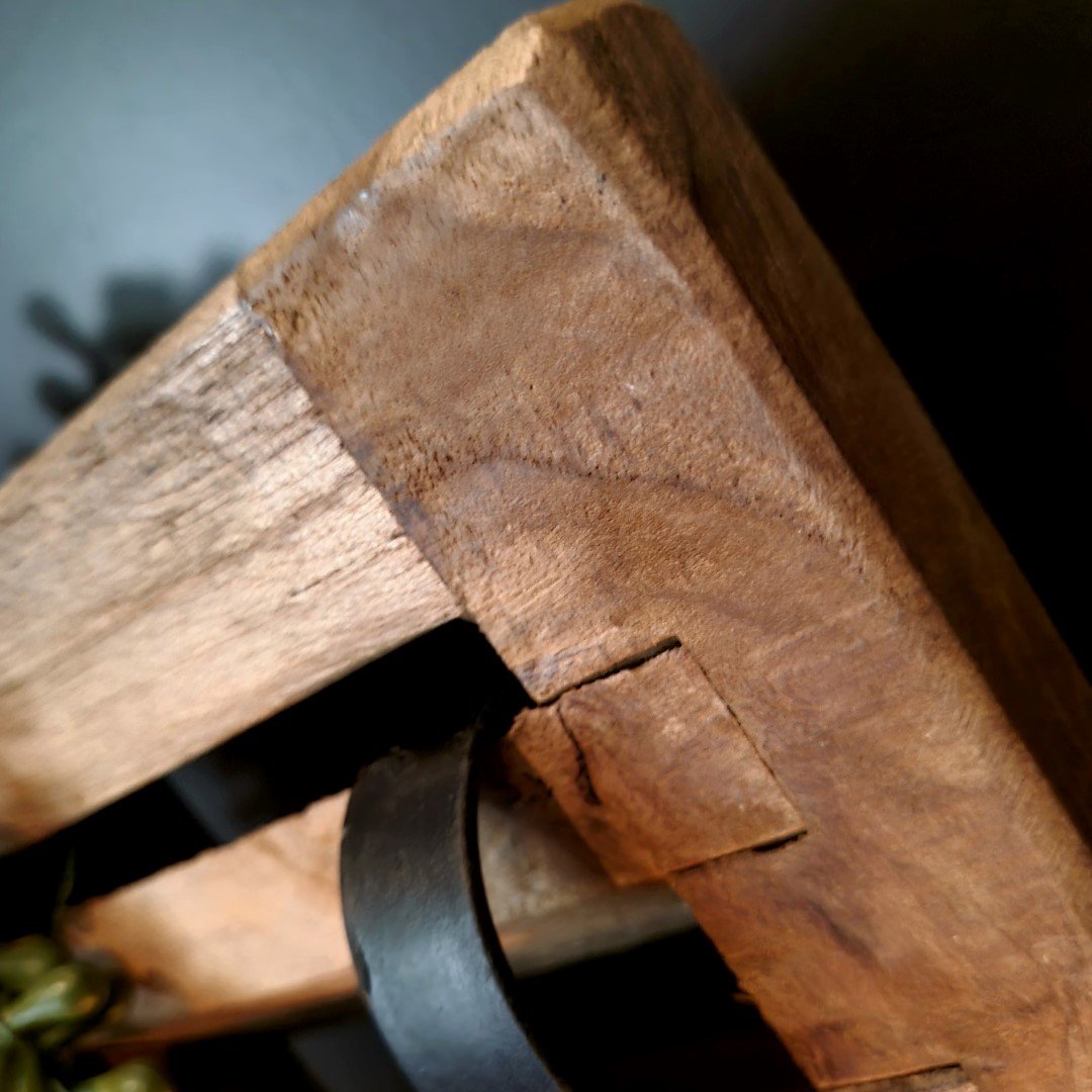 Louvre luik op voet- Teak || 40 cm. - Afbeelding 8