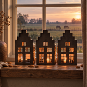 Grachtenpand huis- Trapgevel || 24 cm.