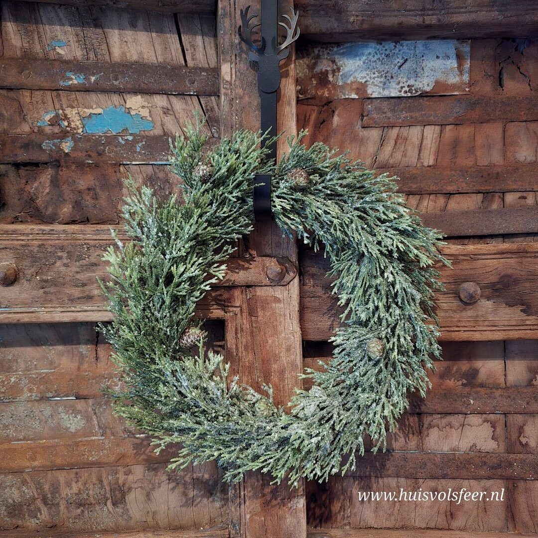 Snowy Pinecone Krans.