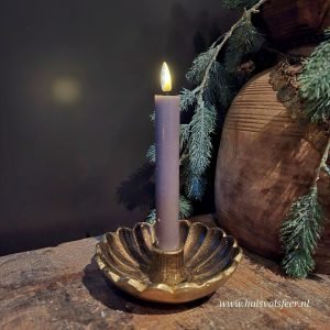 Candle Holder- Black Babai || 13 cm.