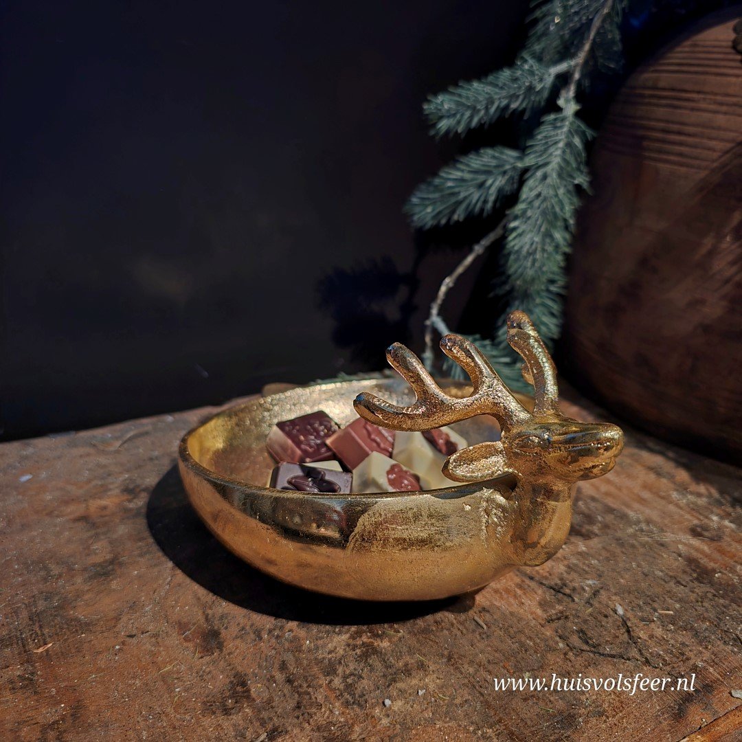 Schaal Hert || Gold Metal. - Afbeelding 3