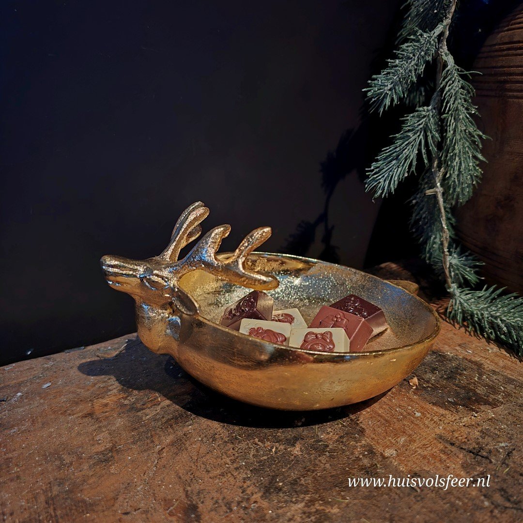 Schaal Hert || Gold Metal. - Afbeelding 5