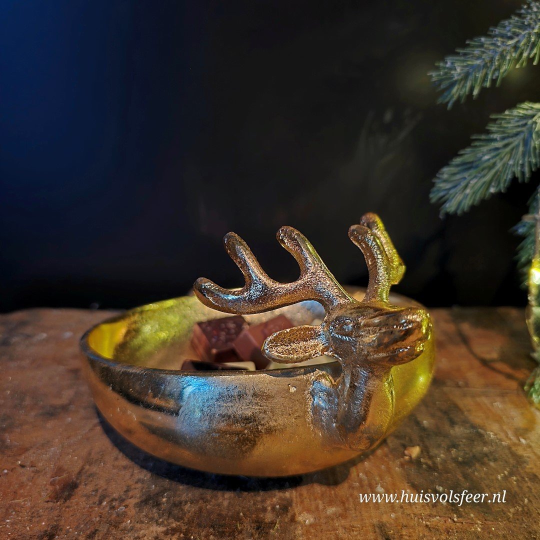 Schaal Hert || Gold Metal. - Afbeelding 9