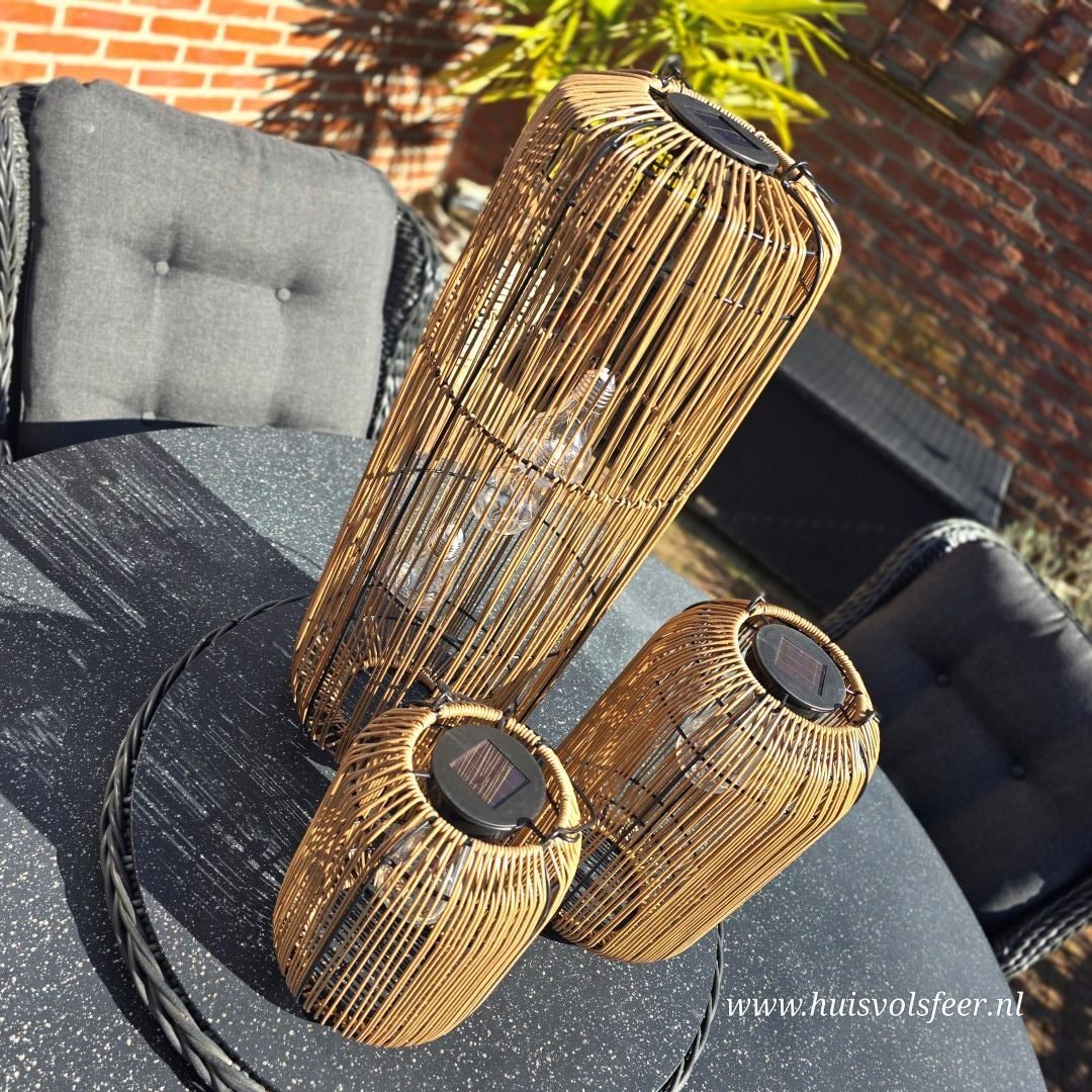 Hanglamp met Solar- 62 cm || Naturel. - Afbeelding 7