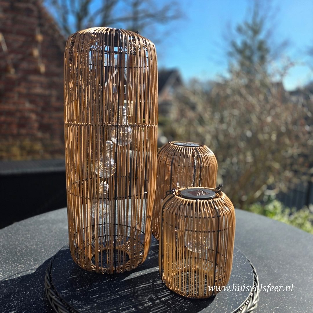 Hanglamp met Solar- 62 cm || Naturel. - Afbeelding 10