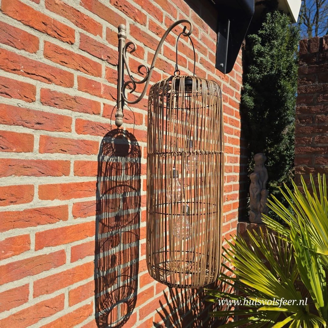 Hanglamp met Solar- 62 cm || Naturel.