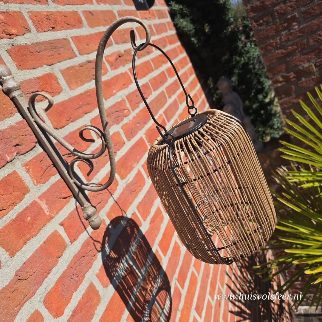 Hanglamp met Solar- 24 cm || Naturel. - Afbeelding 3