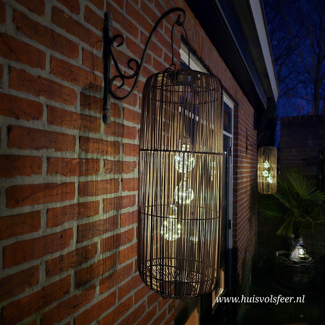 Hanglamp met Solar- 62 cm || Naturel. - Afbeelding 14