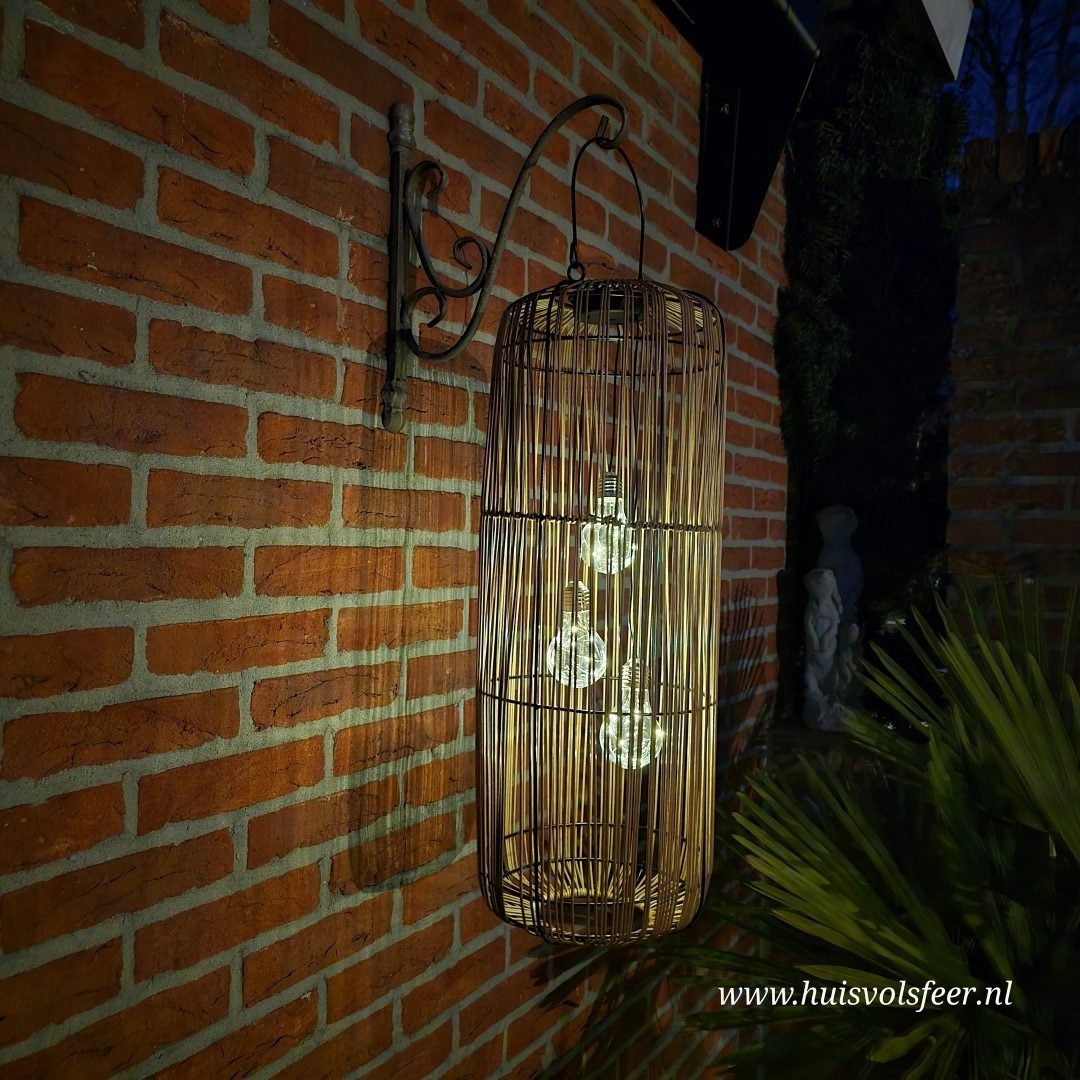 Hanglamp met Solar- 62 cm || Naturel. - Afbeelding 15