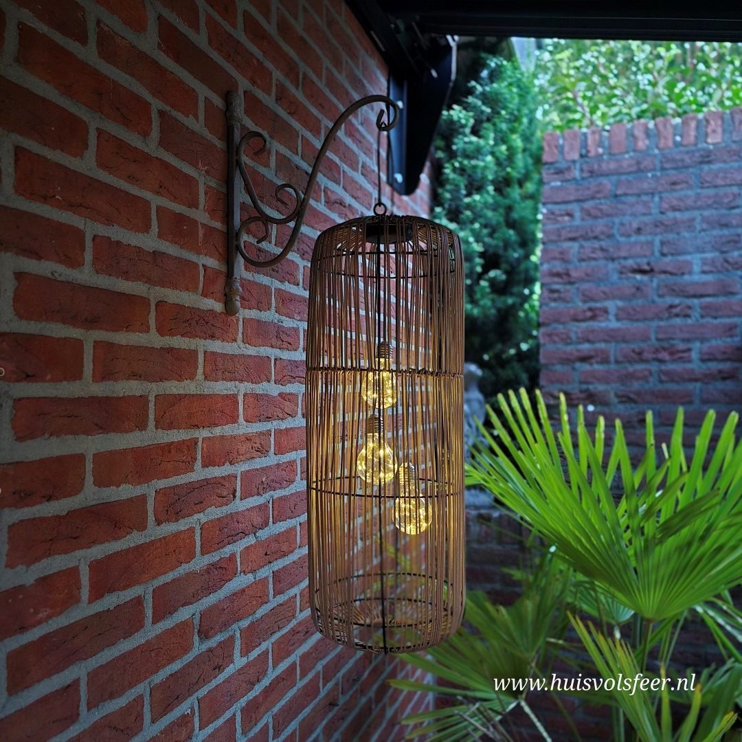 Hanglamp met Solar- 62 cm || Naturel. - Afbeelding 3