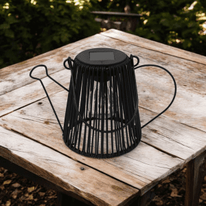 Gieter met Solar || Zwart.