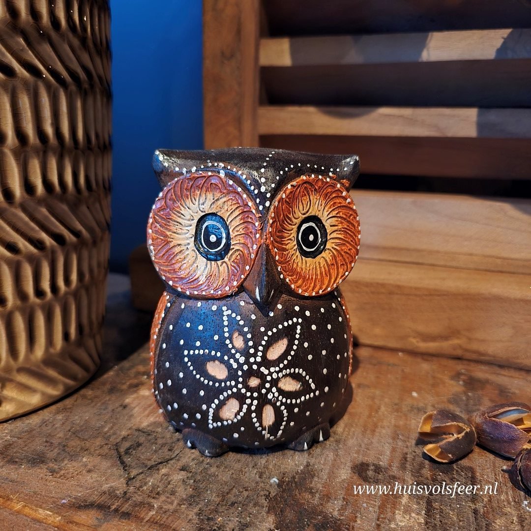 Uil- Hout. - Afbeelding 4