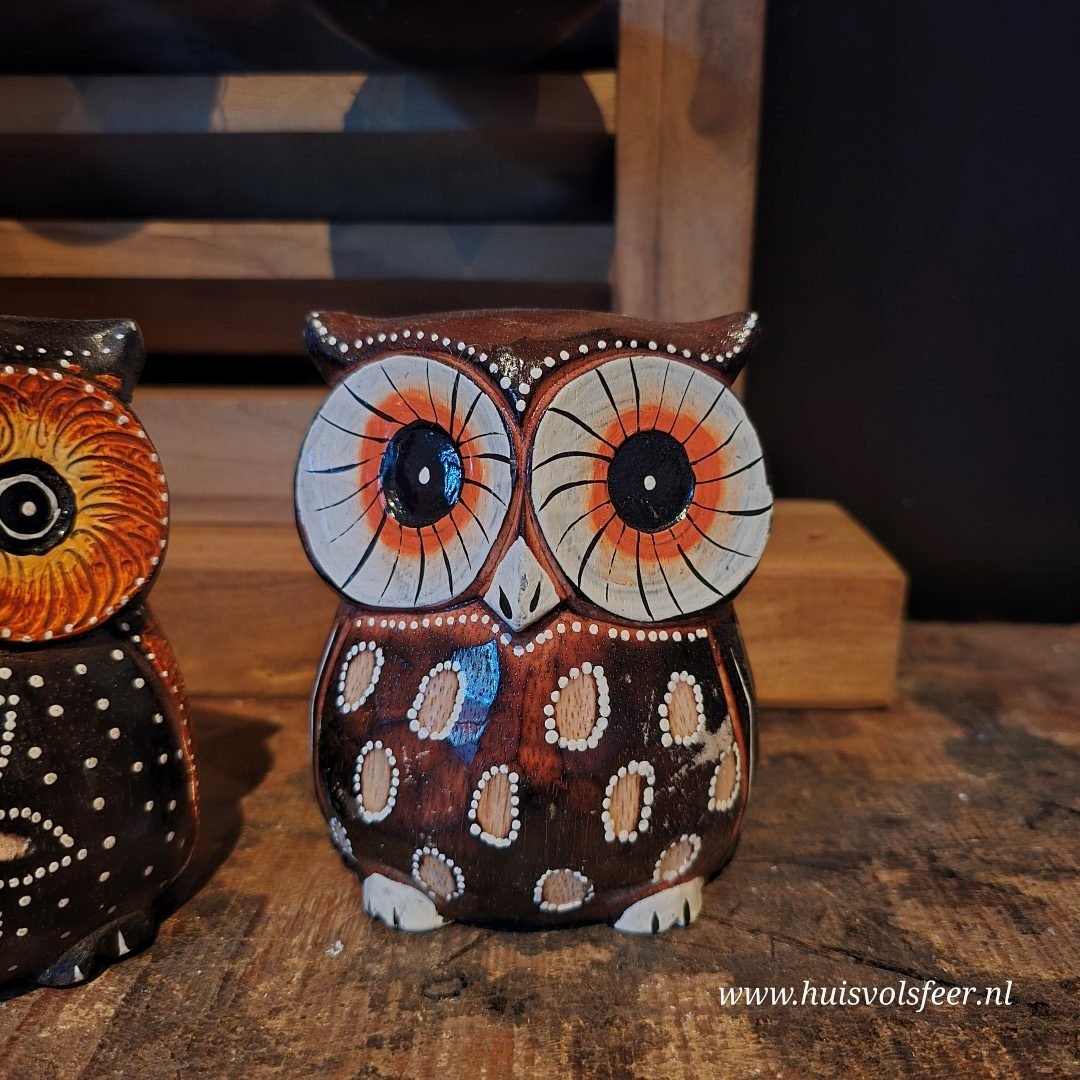 Uil- Hout. - Afbeelding 8