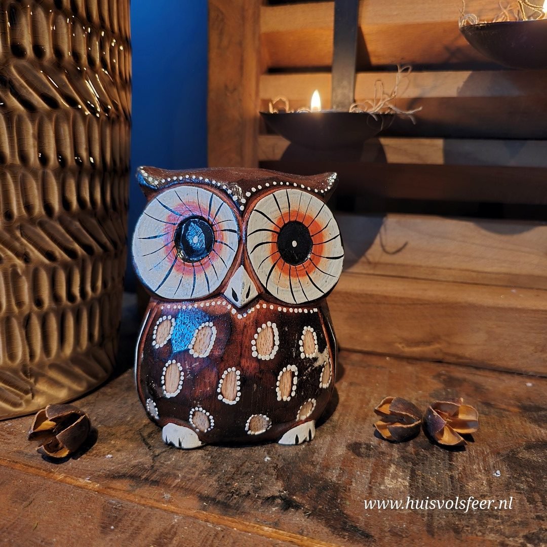 Uil- Hout. - Afbeelding 12