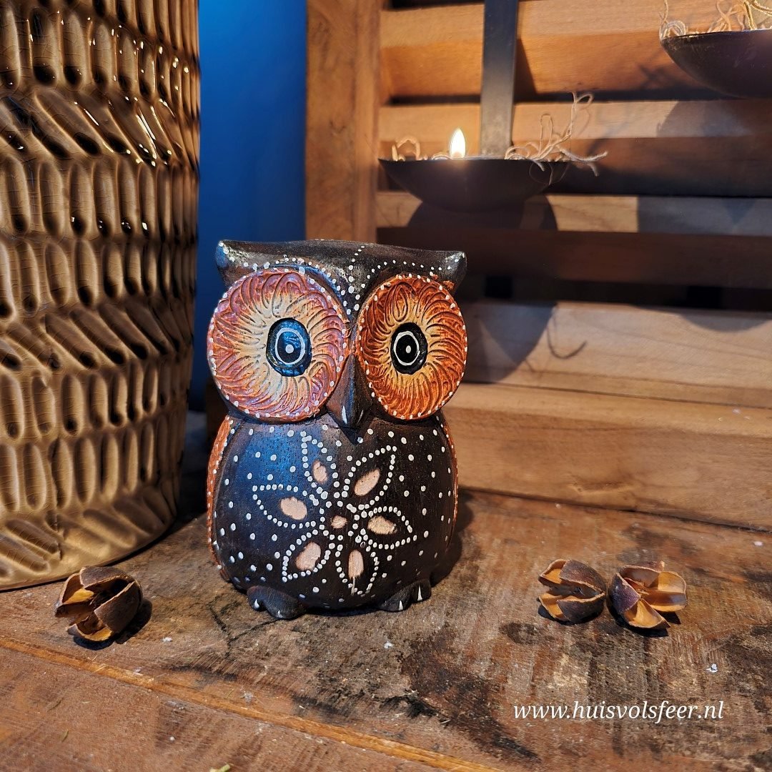 Uil- Hout. - Afbeelding 13