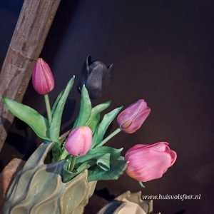 Gemixt boeketje tulpen || 3 kleuren.