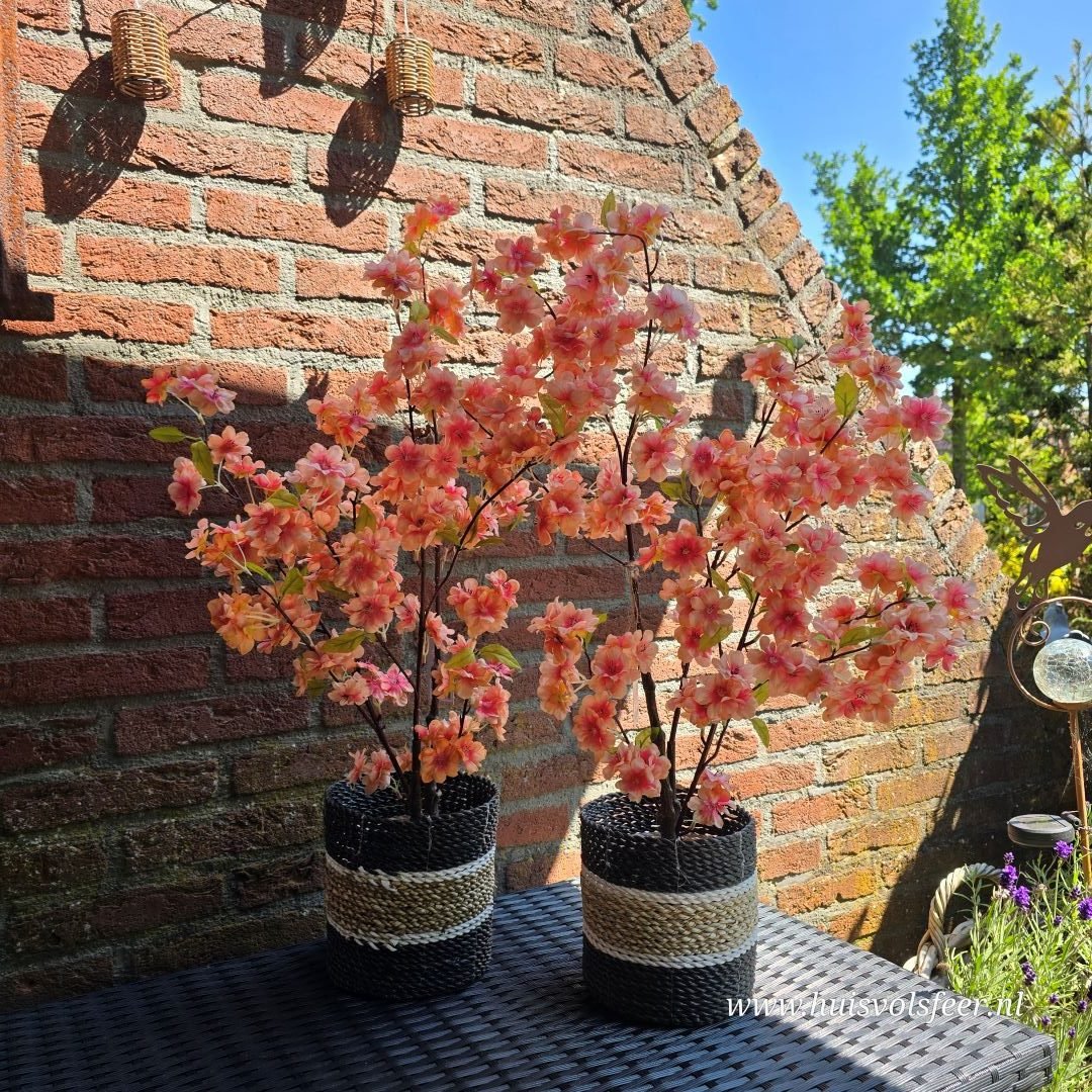 Bloesemboom (kunst)- Peach || 80 cm. - Afbeelding 2