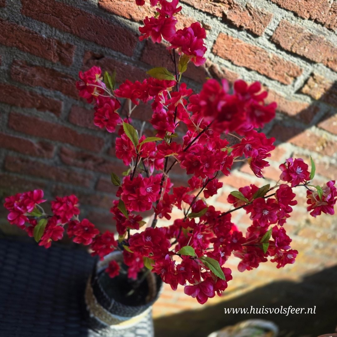 Bloesemboom (kunst)- Fuchsia || 80 cm. - Afbeelding 6