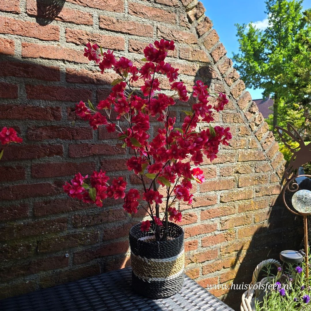 Bloesemboom (kunst)- Fuchsia || 80 cm. - Afbeelding 4