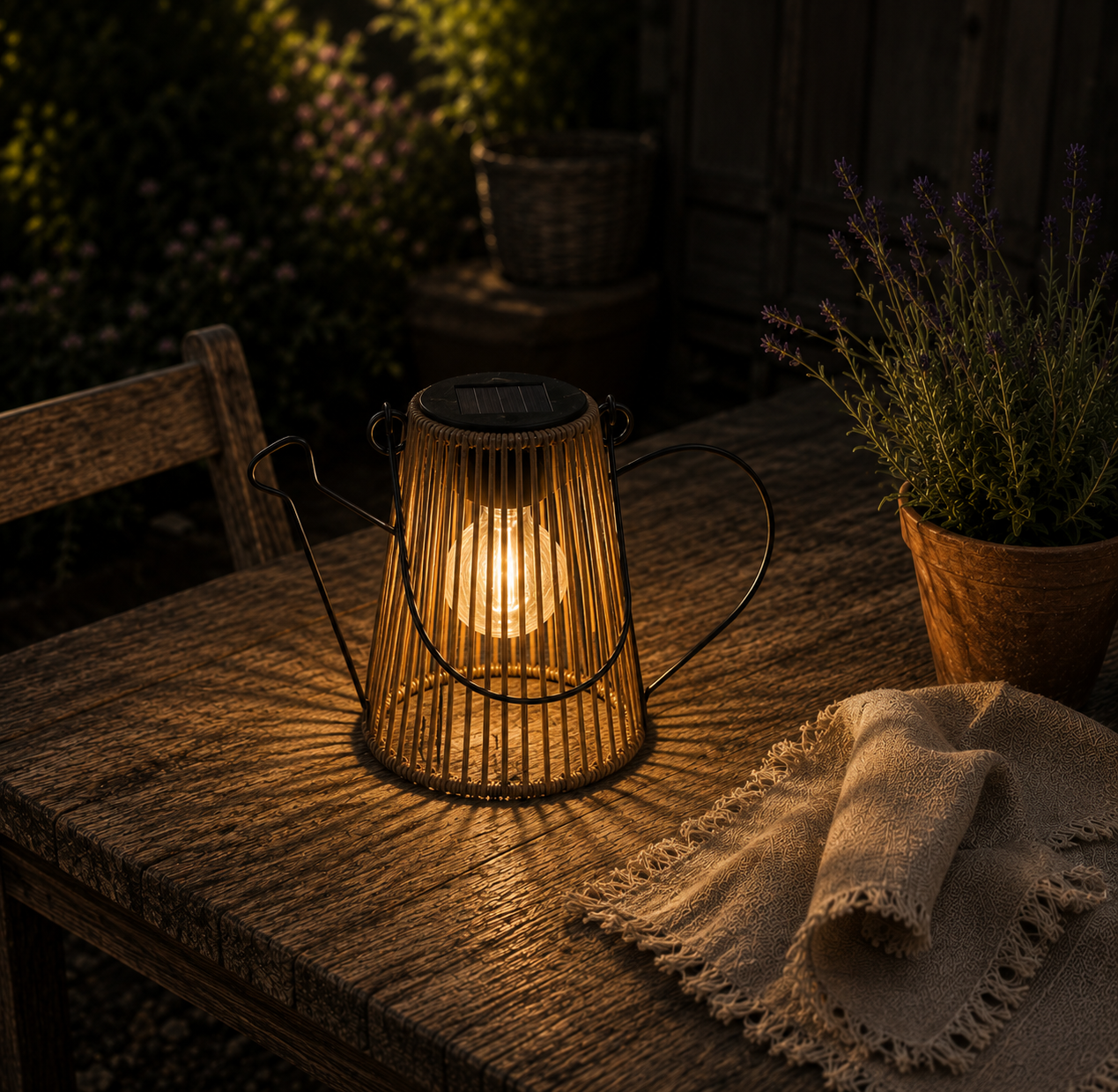 Gieter met Solar || Naturel. - Afbeelding 2