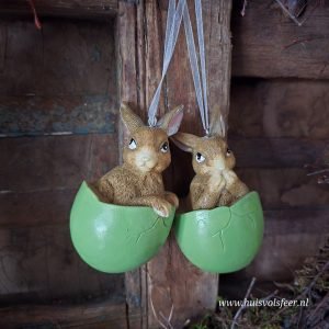 Ei Hanger met Haasje.