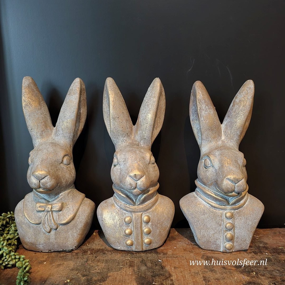 Konijn met 4 Knopen - 30 cm. Jewel || Brynxz.