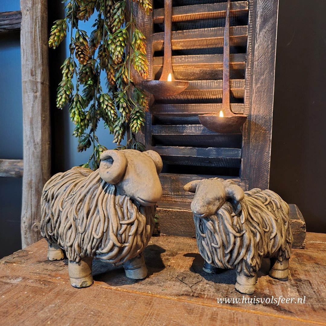 Set of 2 Hairy Sheep- Majestic Brown || Brynxz. - Afbeelding 2