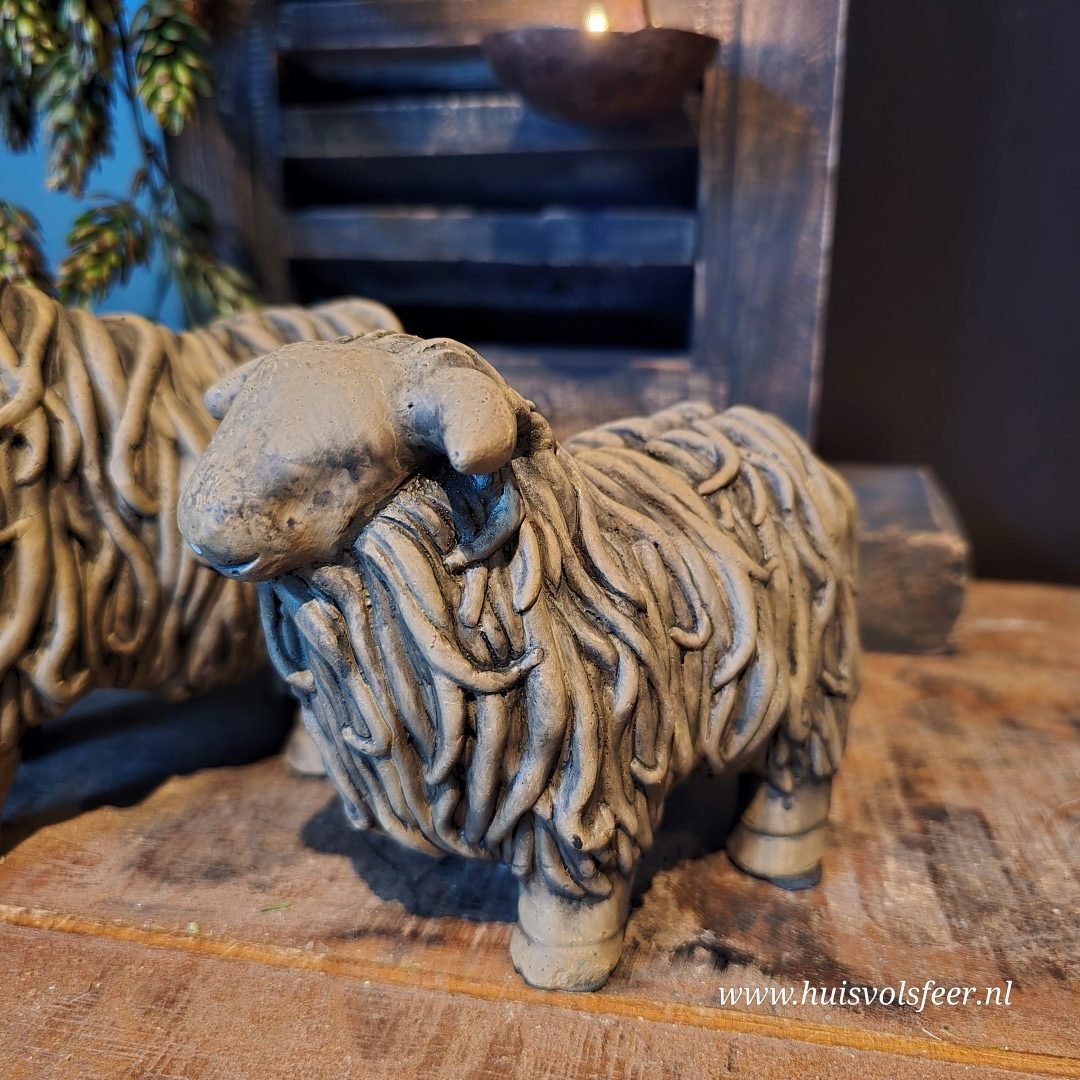 Set of 2 Hairy Sheep- Majestic Brown || Brynxz. - Afbeelding 4