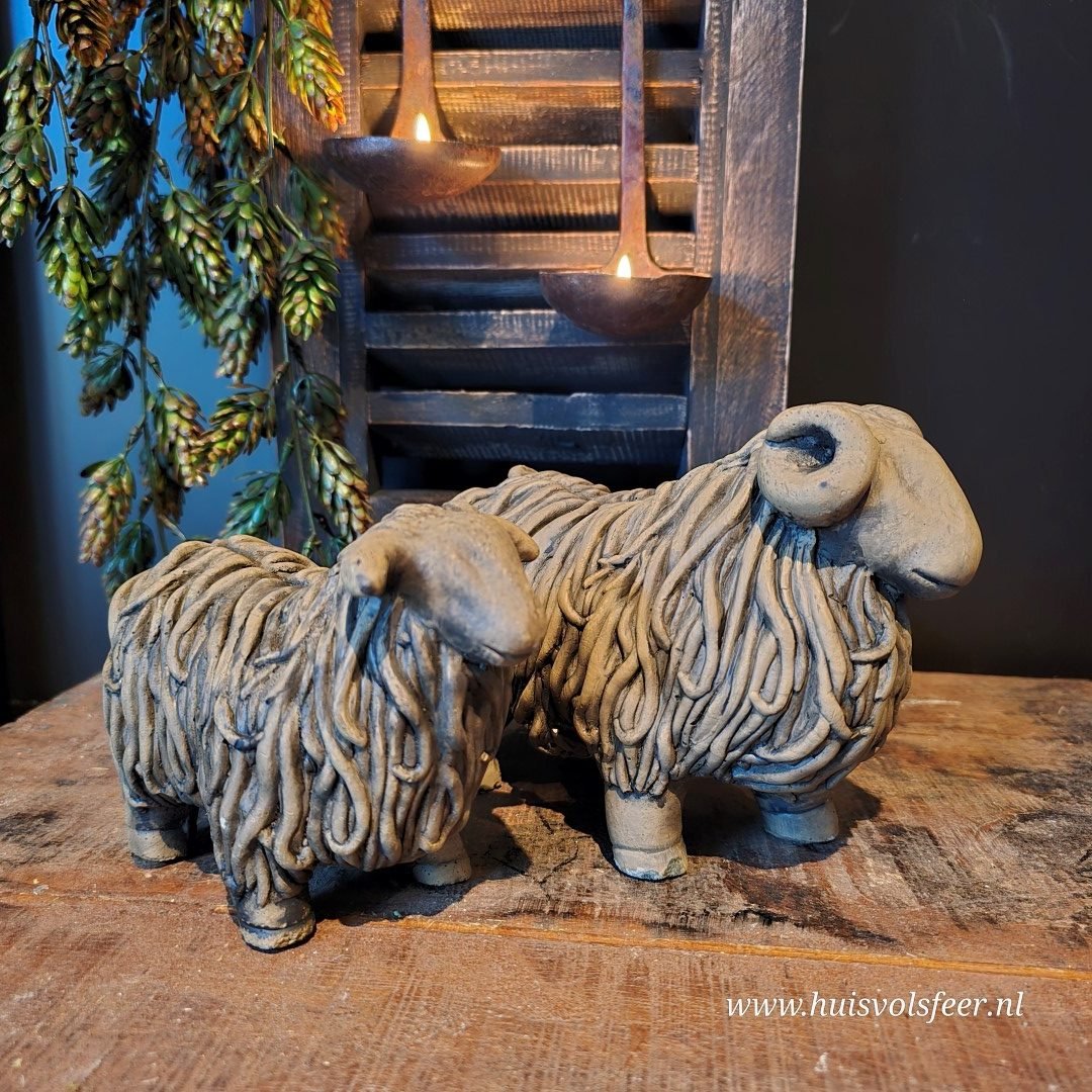 Set of 2 Hairy Sheep- Majestic Brown || Brynxz. - Afbeelding 6