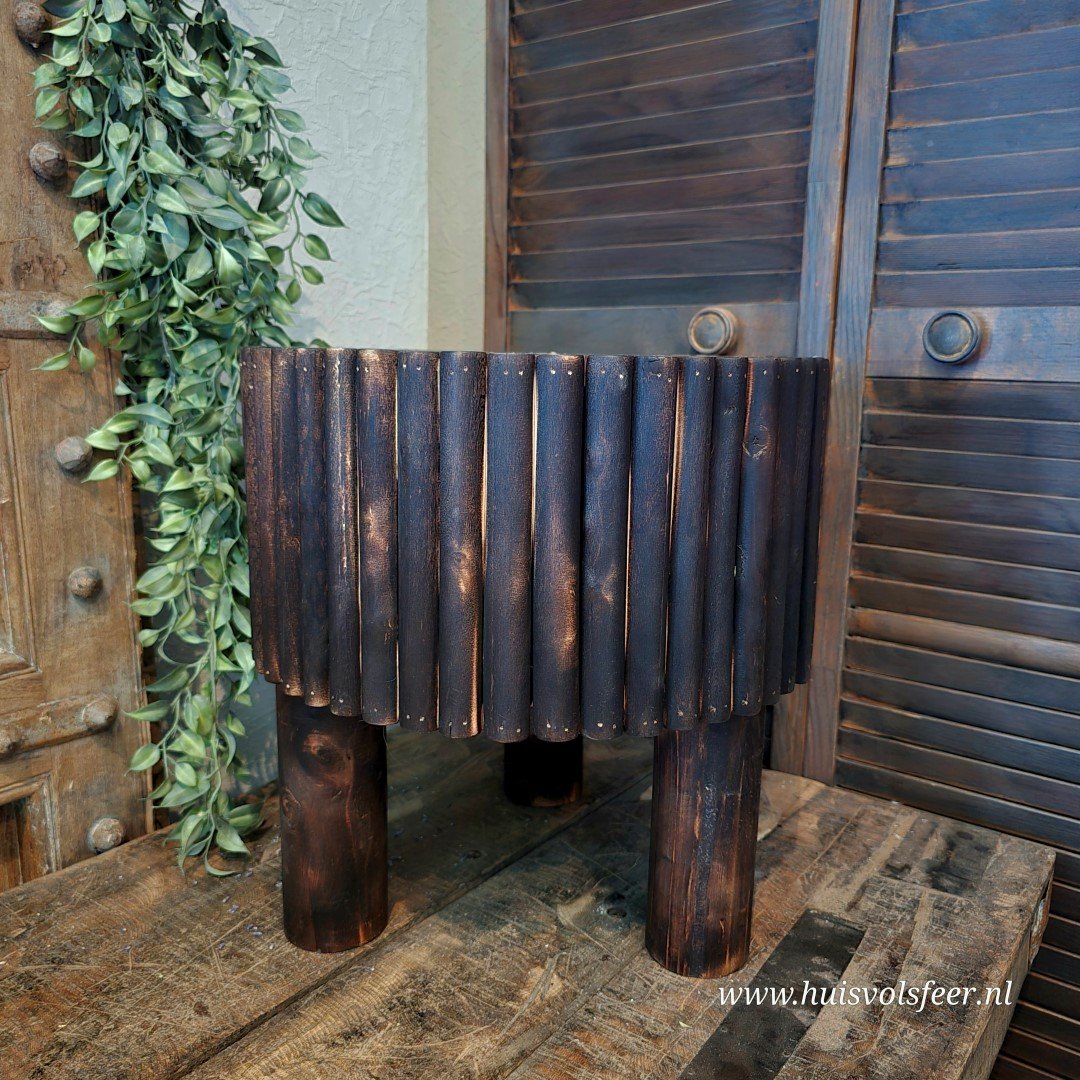 Bijzettafel Paulownia Hout – Stijlvol & Duurzaam - Afbeelding 5