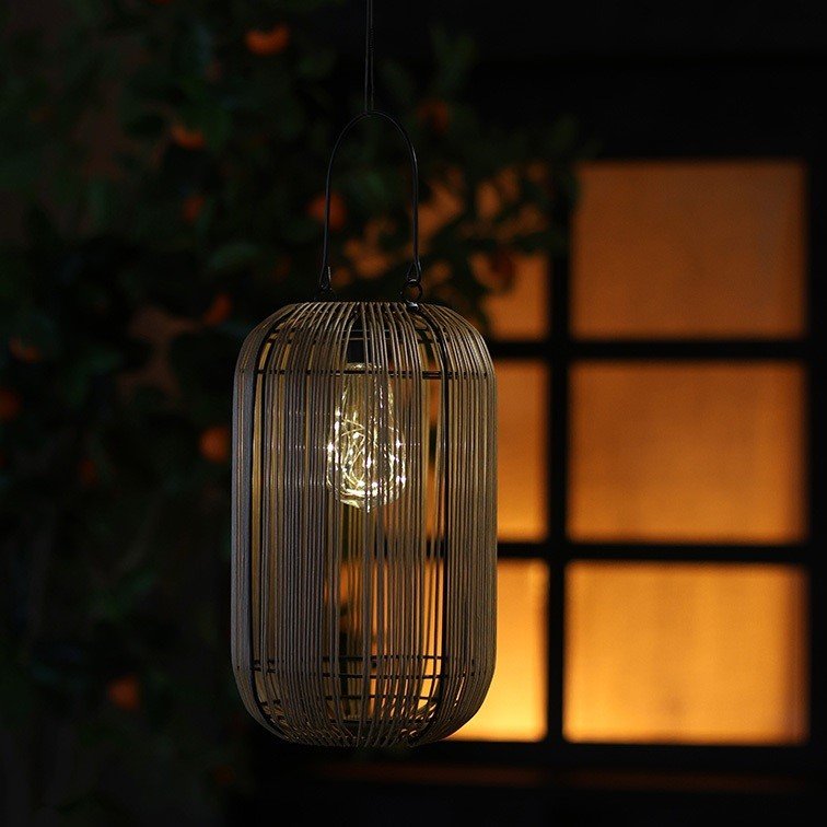 Hanglamp met Solar- 24 cm || Naturel. - Afbeelding 12