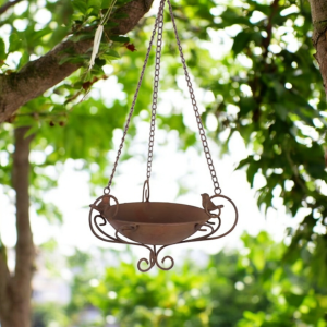 Vogelvoer hanger/ Vogelbad.